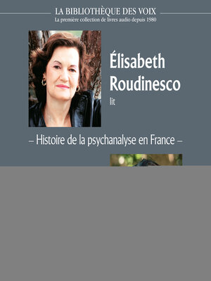 cover image of Histoire de la psychanalyse en France
